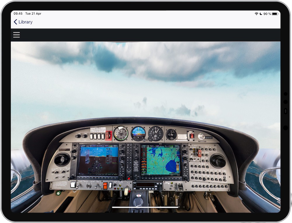Screenshot from Cockpit Procedure Trainer for Diamond DA42